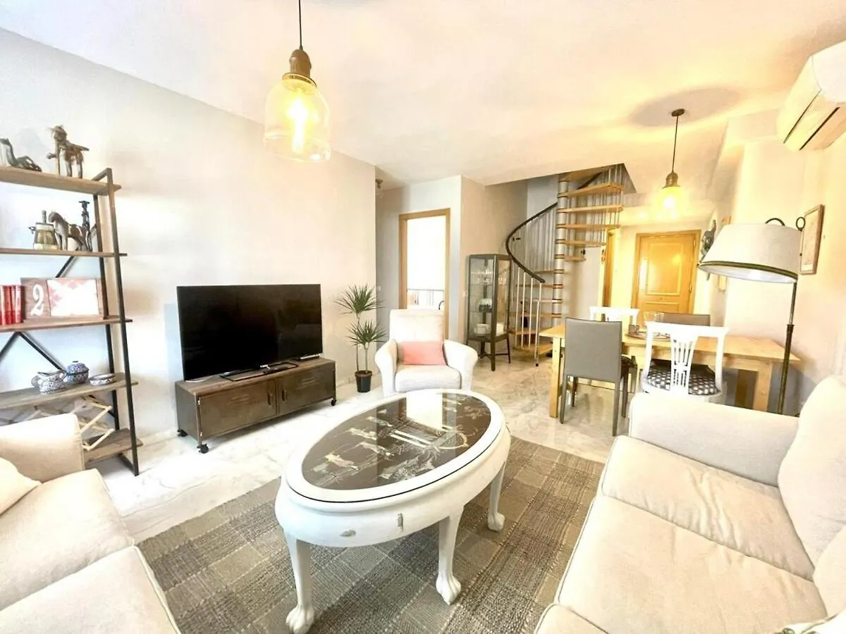 Calu Homes Duplex Cerca Playa De Huelin Màlaga Apartmán